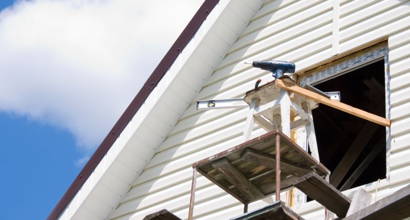 Products For Vinyl Siding Installations in use