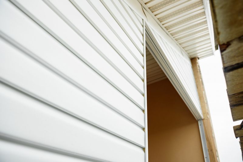 Close-up of Vinyl Siding Material